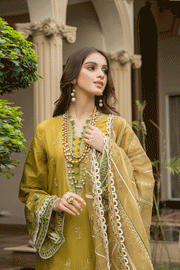 Suveez Pariza Embroidered Lawn 3 Piece Suit - CP-03 ESHAL