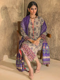 edenrobe Allure Viscose Linen Print with Shawl 3pc Suit EWU20A14-20373 - FaisalFabrics.pk