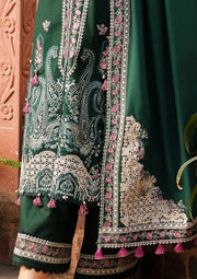 Elaf Premium Embroidered Khaddar Unstitched 3Pc Suit EKW-1B ARZOO