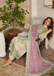 Elaf Premium Embroidered Khaddar Unstitched 3Pc Suit EKW-4A GULSAAN