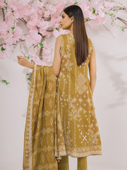 edenrobe Summer Luxe Lawn Unstitched 3pc Embroidered Suit EWU21V2-20440 - FaisalFabrics.pk
