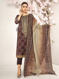 edenrobe Summer Luxe Lawn Unstitched 3pc Embroidered Suit EWU21V2-20441 - FaisalFabrics.pk