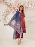 edenrobe Summer Luxe Lawn Unstitched 3pc Embroidered Suit EWU21V2-20467 - FaisalFabrics.pk