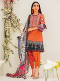 edenrobe Summer Luxe Lawn Unstitched 3pc Embroidered Suit EWU21V2-20474 - FaisalFabrics.pk