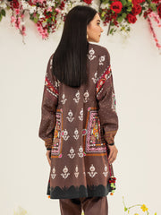 edenrobe Summer Luxe Lawn Unstitched 1pc Embroidered Shirt EWU21V2-20528 - FaisalFabrics.pk