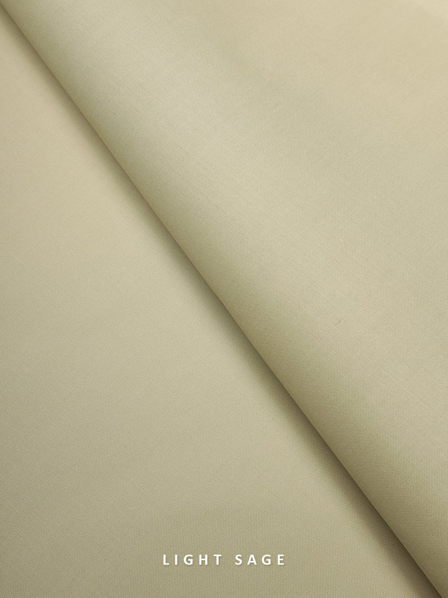 Safeer by edenrobe Men’s Cotton Fabric For Summer EMUC21-Fame Light Sage - FaisalFabrics.pk