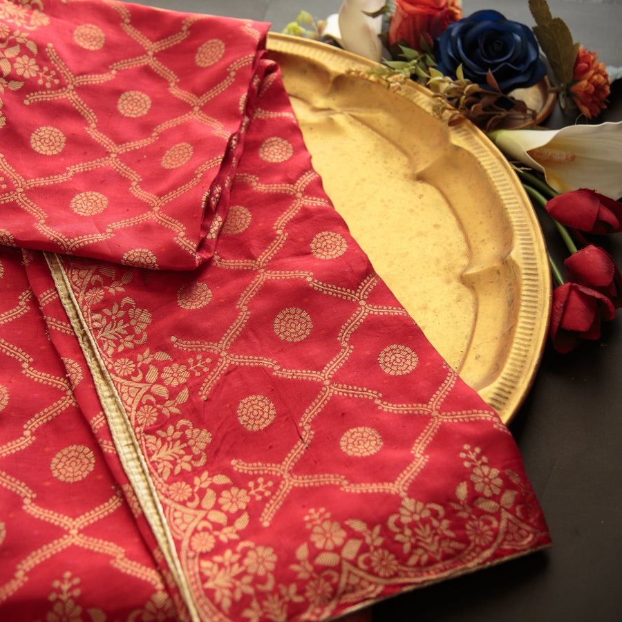 Pure Matka Silk Jacquard-FBDY0002874 - Tasneem Fabrics