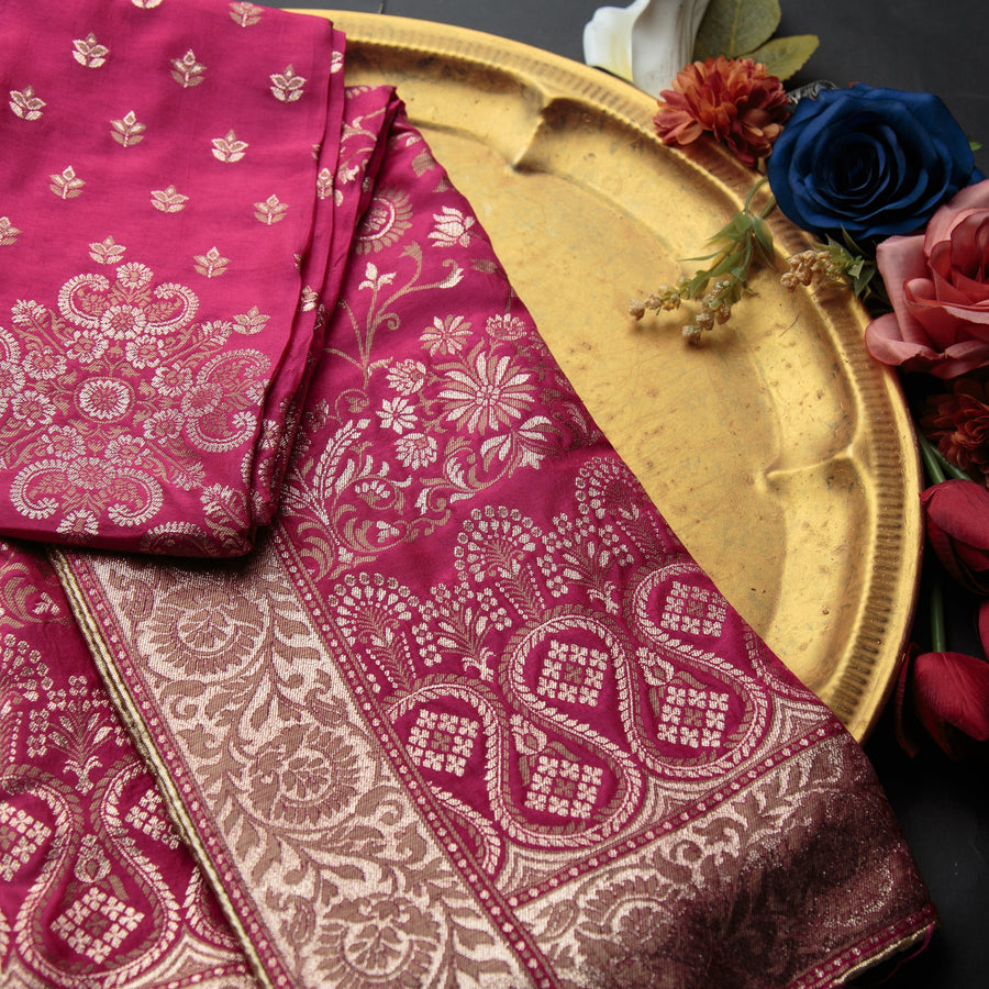 Pure Matka Silk Jacquard-FBDY0002928 - Tasneem Fabrics