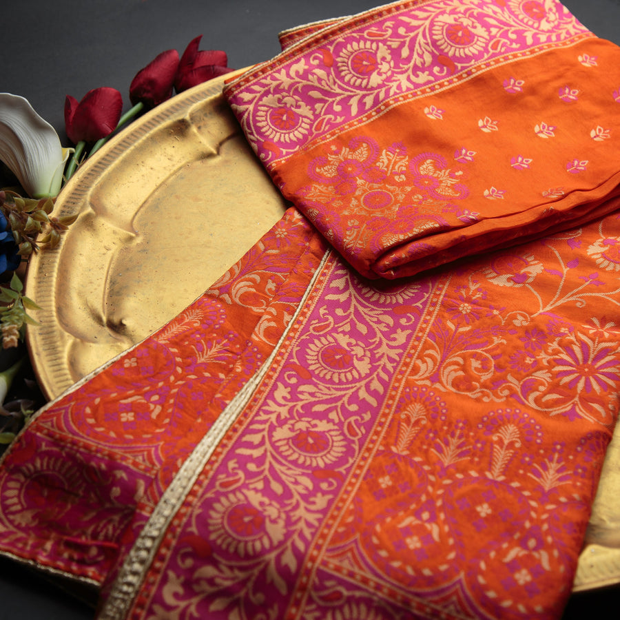 Pure Matka Silk Jacquard-FBDY0002943 - Tasneem Fabrics