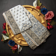 Tasneem Fabrics Women's Pure Silk Jacquard Dupatta - FBDY0002443