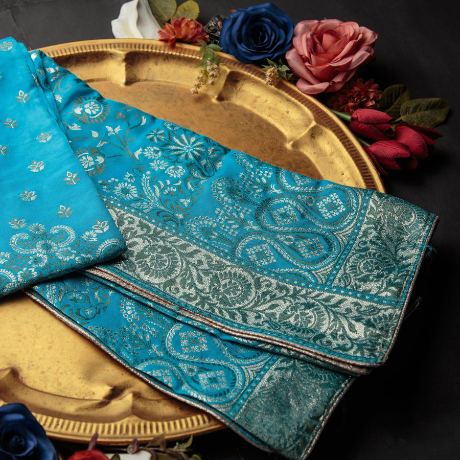Pure Matka Silk Jacquard-FBDY0002931 - Tasneem Fabrics