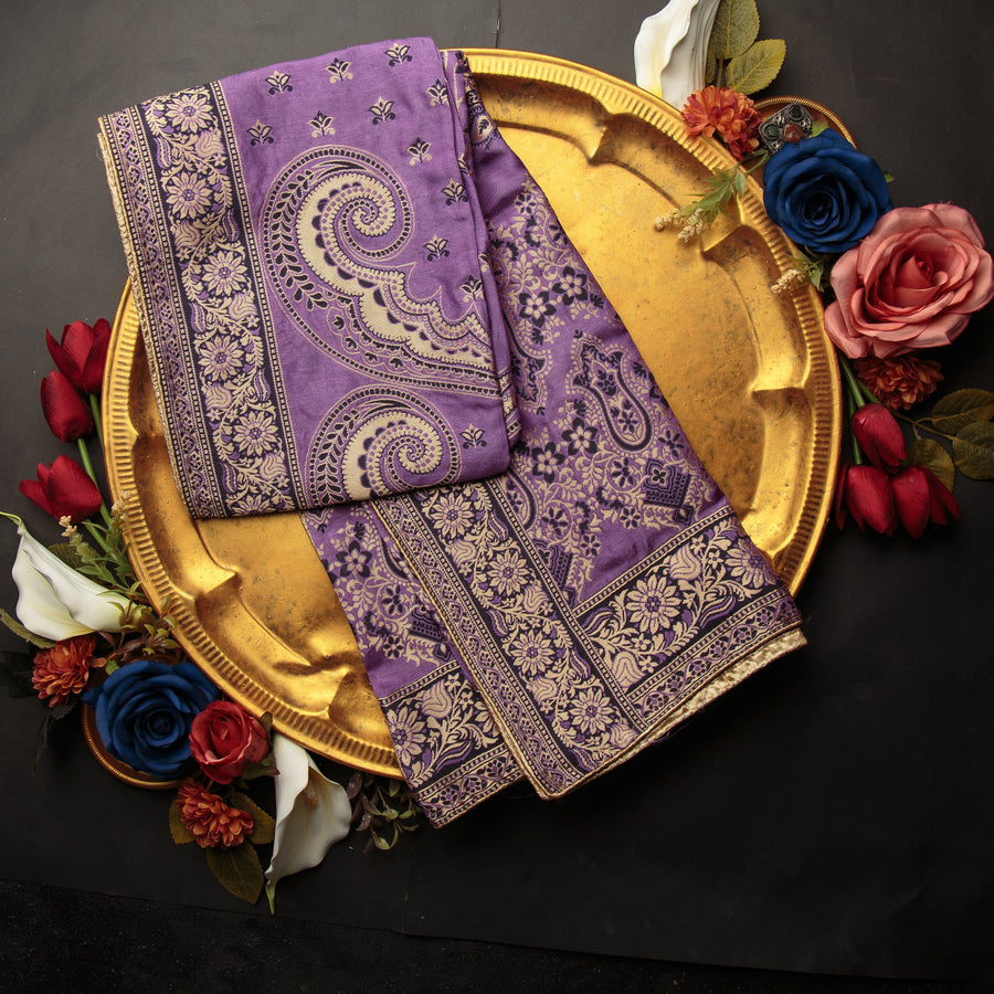 Pure Matka Silk Jacquard-FBDY0002907 - Tasneem Fabrics