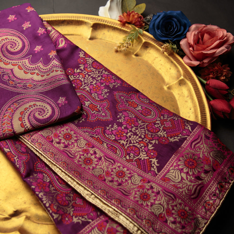 Pure Matka Silk Jacquard-FBDY0002908 - Tasneem Fabrics