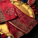 Pure Matka Silk Jacquard-FBDY0002924 - Tasneem Fabrics