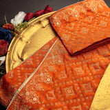 Pure Matka Silk Jacquard-FBDY0002847 - Tasneem Fabrics
