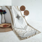 Tasneem Fabrics Women's Pure Silk Jacquard Dupatta - FBDY0002443