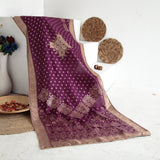 Tasneem Fabrics Women's Pure Matka Silk Jacquard Dupatta - FBDY0002754