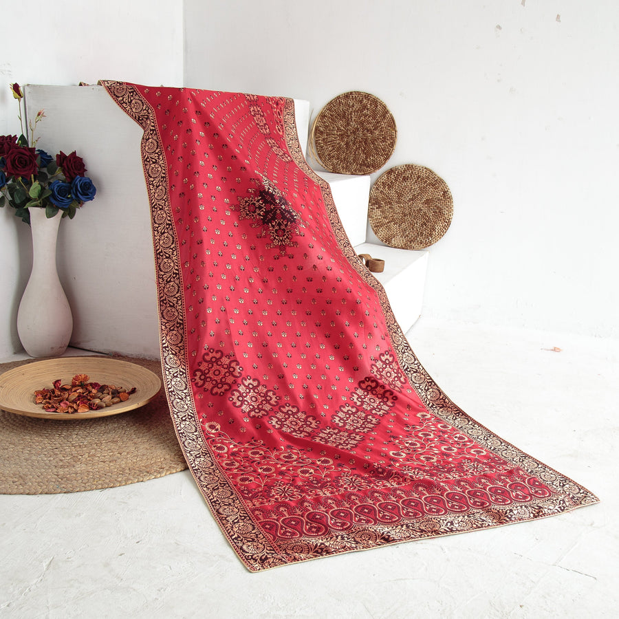 Pure Matka Silk Jacquard-FBDY0002924 - Tasneem Fabrics