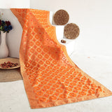Tasneem Fabrics Women's Pure Organza Jacquard Dupatta - FBDY0002732