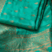 Tasneem Fabrics Women's Pure Gaji Silk Jacquard Dupatta - FBDY0002607