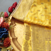 Tasneem Fabrics Women's Pure Gaji Silk Jacquard Dupatta - FBDY0002415