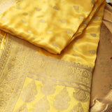 Tasneem Fabrics Women's Pure Gaji Silk Jacquard Dupatta - FBDY0002415