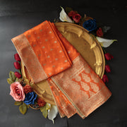 Tasneem Fabrics Women's Pure Gaji Silk Jacquard Dupatta - FBDY0002604