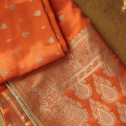Tasneem Fabrics Women's Pure Gaji Silk Jacquard Dupatta - FBDY0002604