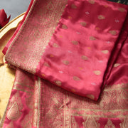 Tasneem Fabrics Women's Pure Gaji Silk Jacquard Dupatta - FBDY0002605