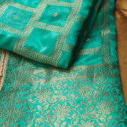 Tasneem Fabrics Women's Pure Gaji Silk Jacquard Dupatta - FBDY0002517