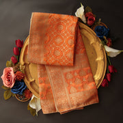 Tasneem Fabrics Women's Pure Gaji Silk Jacquard Dupatta - FBDY0002544