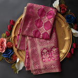 Tasneem Fabrics Women's Pure Gaji Silk Jacquard Dupatta - FBDY0002684