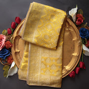 Tasneem Fabrics Women's Pure Gaji Silk Jacquard Dupatta - FBDY0002412
