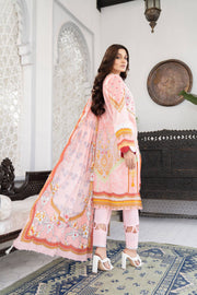 Noorangi Shaad Digital Printed Lawn Unstitched 3Pc Suit - MarJaan