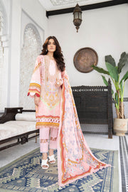 Noorangi Shaad Digital Printed Lawn Unstitched 3Pc Suit - MarJaan