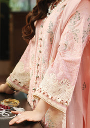 KAHF Premium Embroidered Luxury Lawn Unstitched 3Pc Suit KLC-05