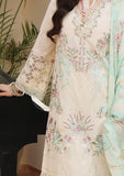 KAHF Premium Embroidered Luxury Lawn Unstitched 3Pc Suit KLC-07A