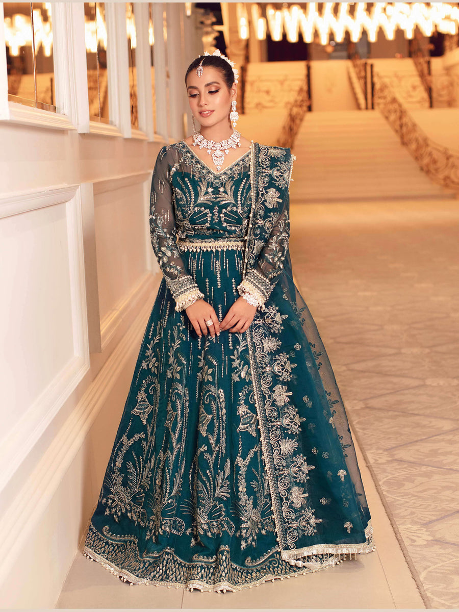 Rang Rasiya Ritzier Wedding Formals Unstitched 3Pc Suit - PARIZAE