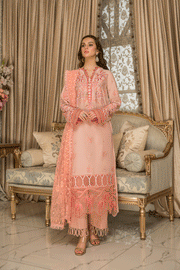 Suveez Pariza Embroidered Lawn 3 Piece Suit - CP-08 ROYA