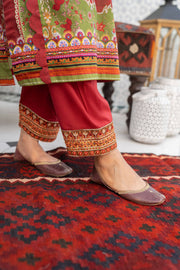 Noorangi Shaad Digital Printed Lawn Unstitched 3Pc Suit - Sundhuri