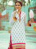 Alkaram Studio Embroidered Lawn Shirt Summer Collection SS 117 Pink - FaisalFabrics.pk