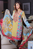 Alkaram Studio SS-48 Yellow Lawn 3 Pc - Chiffon With Embroidery - FaisalFabrics.pk