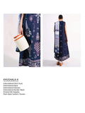 Zara Shahjahan Premium Lawn 2021 Unstitched 3 Piece Suit Khushala-A - FaisalFabrics.pk