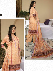Al Kareem Zoha Printed Lawn Collection'21 Unstitched 3 Piece Suit D-06 - FaisalFabrics.pk